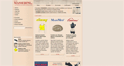 Desktop Screenshot of masserinisnc.it